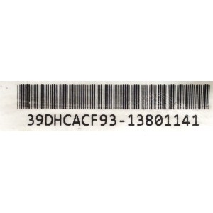 MAIN / AFFINITY B13073766 / T.MS3393.81 / 39DHCACF93 / 39DHCACF93-13801141 / E310229 / PANEL V390HJ1-P02 / MODELO SLE2039